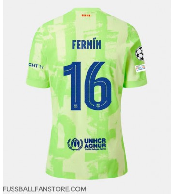 Barcelona Fermin Lopez #16 Replik 3rd trikot 2024-25 Kurzarm